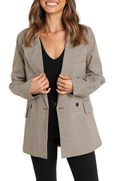 Petal And Pup Womens Juliette Blazer In Brown