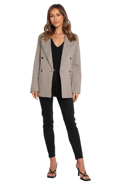 Petal And Pup Womens Juliette Blazer In Brown