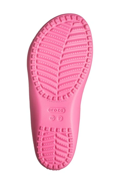 Shop Crocs Kadee Ii Slide Sandal In Electric Pink