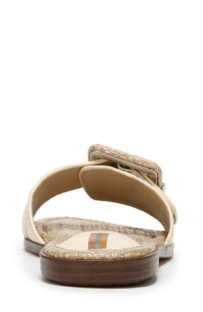 Shop Sam Edelman Gaige Slide Sandal In Bleached Wheat
