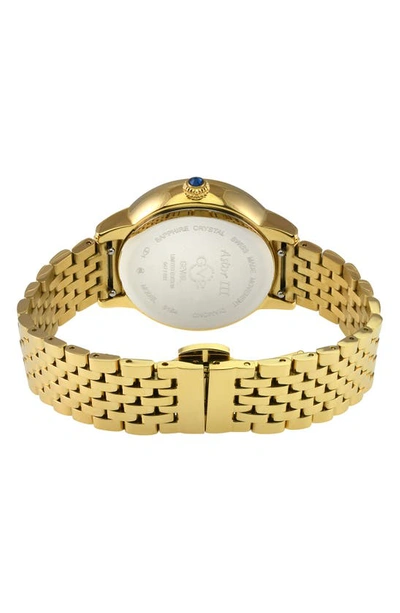 Shop Gv2 Astor Iii Diamond Swiss Bracelet Watch, 34mm In Gold