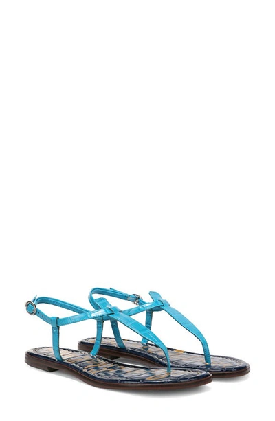 Shop Sam Edelman Gigi Sandal In Milos Blue