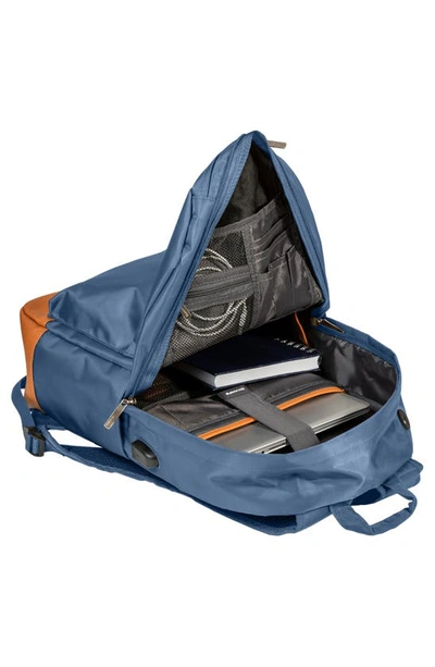 Champs Water Resistant Nylon Backpack In Navy