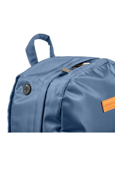 Champs Water Resistant Nylon Backpack In Navy