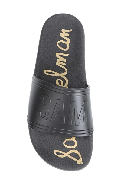 Shop Sam Edelman Ira Slide Sandal In Black