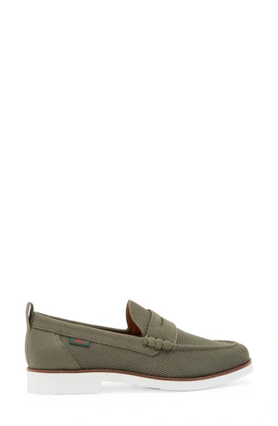 Shop G.h.bass Larson Penny Loafer In Army Green