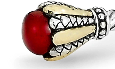 Samuel B. Twisted Cable Bracelet In Red
