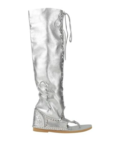 Shop Ldir Woman Boot Silver Size 7 Leather