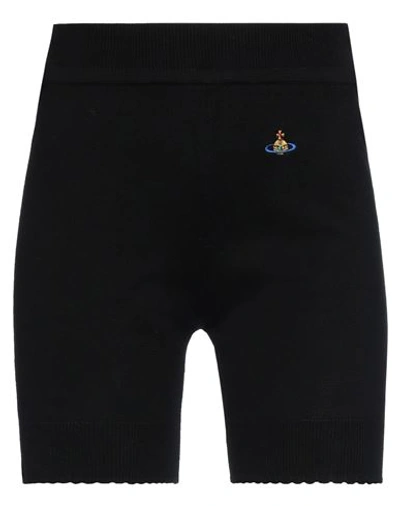 Shop Vivienne Westwood Woman Shorts & Bermuda Shorts Black Size S Cotton