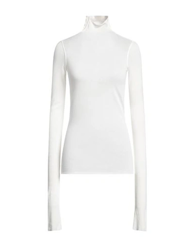 Shop Rick Owens Lilies Woman T-shirt White Size 2 Viscose, Polyamide, Cotton