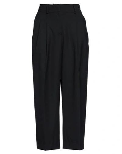 Shop Pt Torino Woman Pants Black Size 6 Polyester, Wool, Elastane