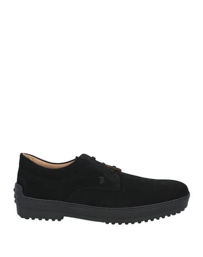 Tod's Lace-up Shoes In Black