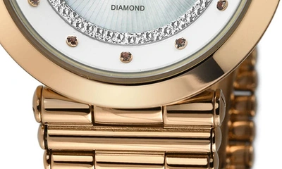 Gv2 Burano Diamond Swiss Bracelet Watch, 34mm In Rose Gold