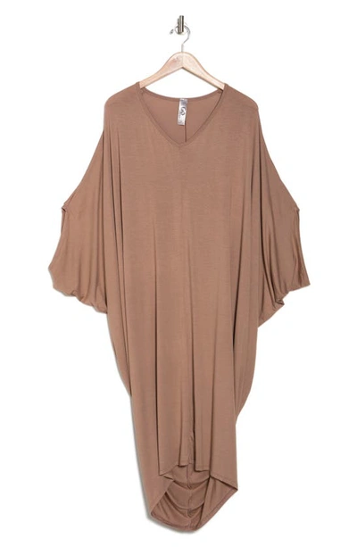 Shop Go Couture Batwing Sleeve Maxi Dress In Sienna