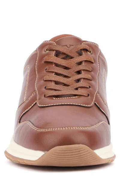 New York And Company Haskel Low Top Sneaker In Brown