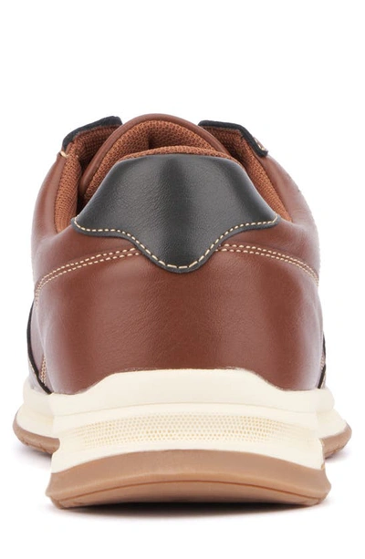 New York And Company Haskel Low Top Sneaker In Brown