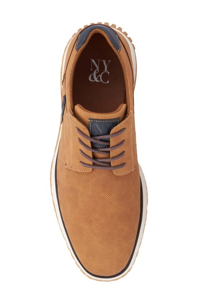 Shop New York And Company Coda Derby Sneaker In Camel