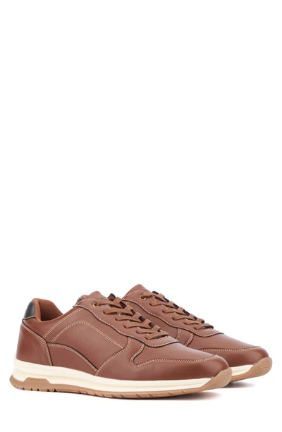New York And Company Haskel Low Top Sneaker In Brown