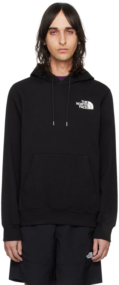 Shop The North Face Black Nse Hoodie In Ky4 Tnf Blk-tnf Wht