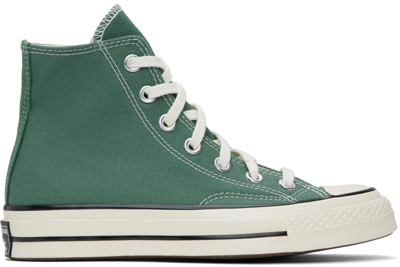 Shop Converse Green Chuck 70 Vintage Canvas Sneakers In Admiral Elm/egret/bl