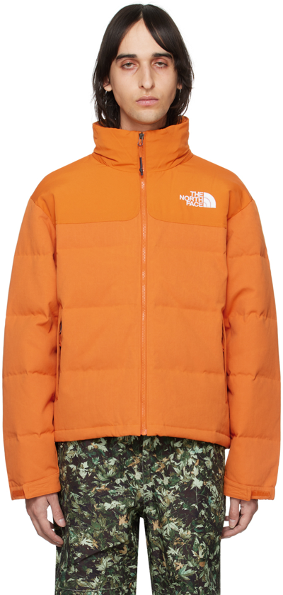 Shop The North Face Orange '92 Nuptse Down Jacket In Pco Desert Rust