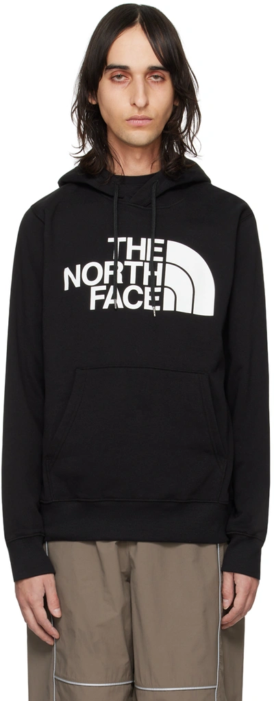 Shop The North Face Black Half Dome Hoodie In Ky4 Tnf Blk-tnf Wht