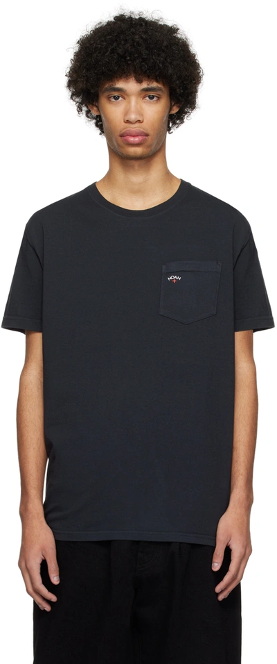 Shop Noah Black Pocket T-shirt