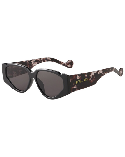 Shop Fifth & Ninth Women's Azalea 61mm Sunglasses In Black