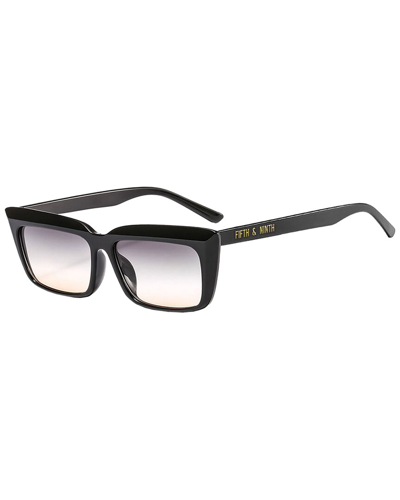 Shop Fifth & Ninth Women's Harlow 56mm Sunglasses In Black