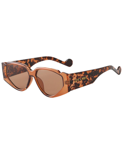 Shop Fifth & Ninth Women's Azalea 61mm Sunglasses In Brown