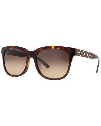 Shop Mcm Women's 627sa 57mm Sunglasses In Brown