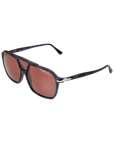 Shop Persol Unisex Po3223s 59mm Polarized Sunglasses In Red