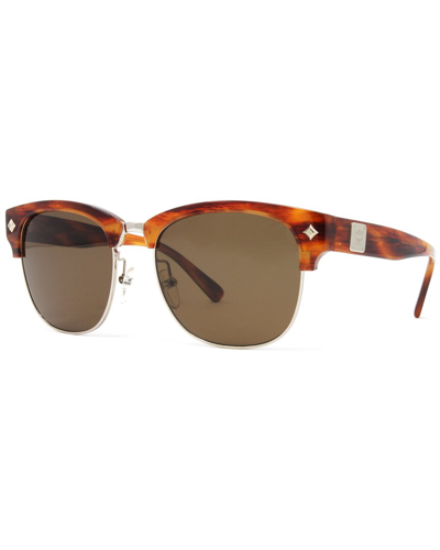 Shop Mcm Unisex 604s 55mm Sunglasses In Brown
