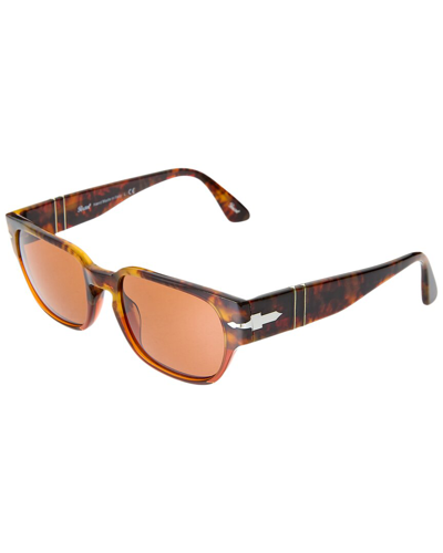 Shop Persol Unisex Po3245s 52mm Sunglasses In Brown
