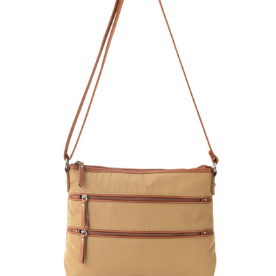 Shop The Sak Esperato Nylon Crossbody Bag In Brown