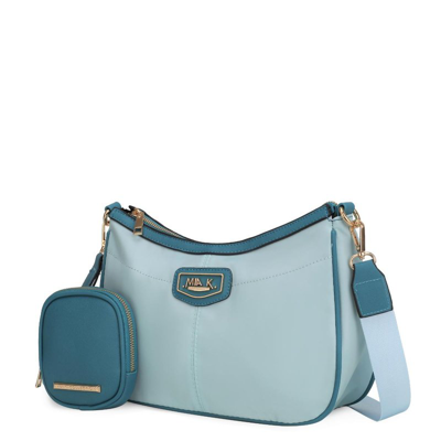 Shop Mkf Collection By Mia K Freya 2-pc Crossbody Bag In Blue
