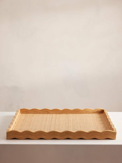 Soho Home Pangbourne Rattan Tray