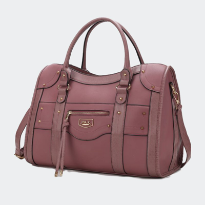 Shop Mkf Collection By Mia K Patricia Duffle Bag For Women's In Pink