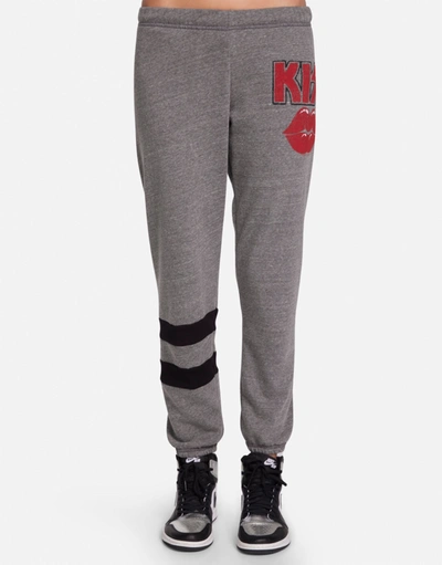 Lauren Moshi Henrietta Kiss Local Crew In Heather Grey/black