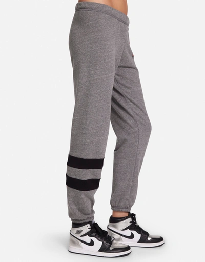 Lauren Moshi Henrietta Kiss Local Crew In Heather Grey/black