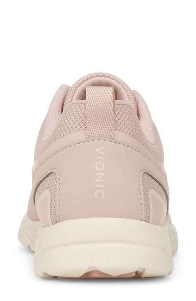 Shop Vionic Miles Ii Sneaker In Light Pink