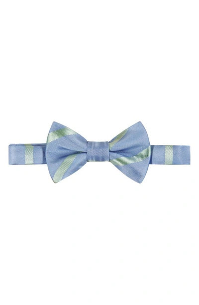 Andy & Evan Plaid Button-up Bodysuit, Sweater Vest, Bow Tie & Pants Set In Light Green Plaid