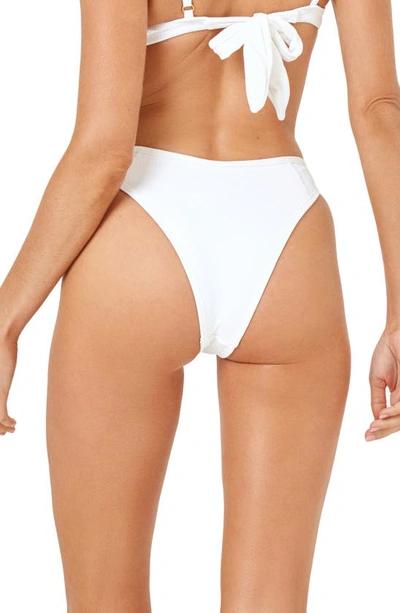 L*space Dominic Bitsy Bikini Bottoms In White
