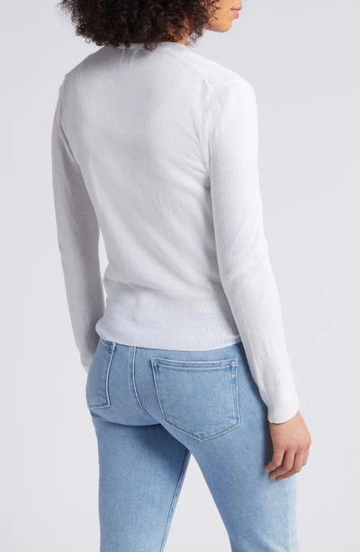 Nic + Zoe All Year 4-way Convertible Cardigan In Paper White