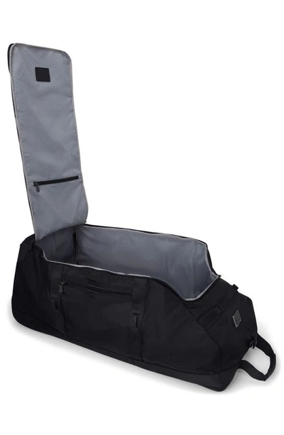 Shop Tumi Alpha Bravo Collapsible Duffle Bag In Black