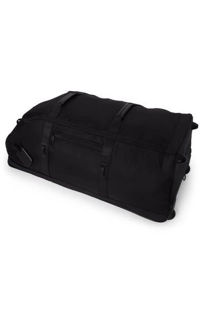 Shop Tumi Alpha Bravo Collapsible Duffle Bag In Black