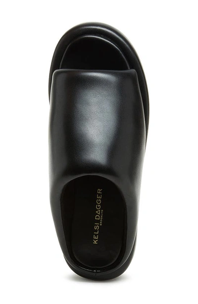 Kelsi Dagger Brooklyn Bubble Slide Sandal In Black
