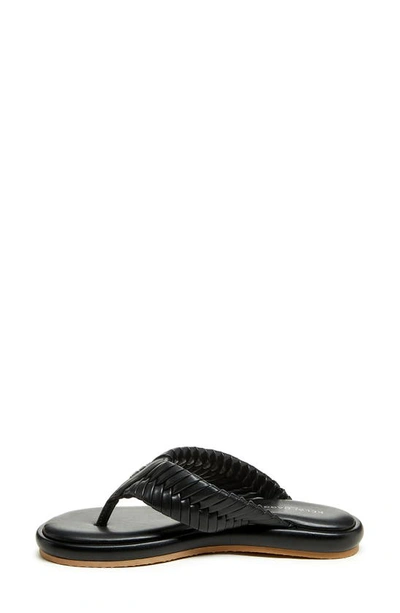 Shop Kelsi Dagger Brooklyn Tidal Flip Flop In Black