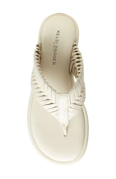 Kelsi Dagger Brooklyn Tidal Flip Flop In Shell