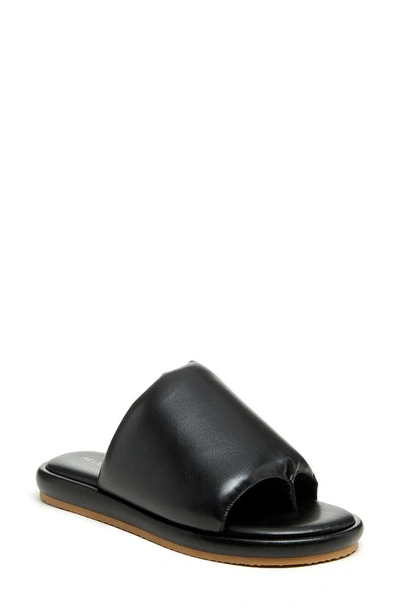 Shop Kelsi Dagger Brooklyn Traveler Slide Sandal In Black